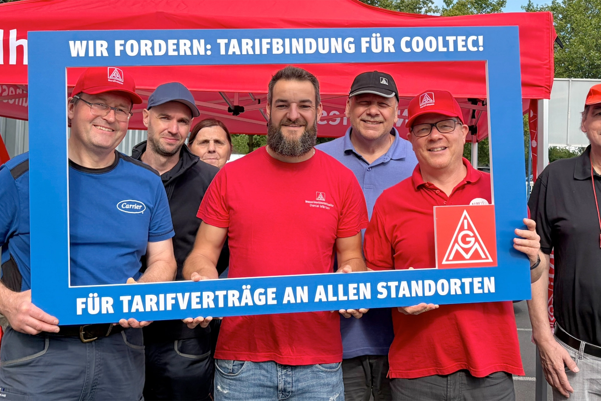 Warnstreik Cooltec