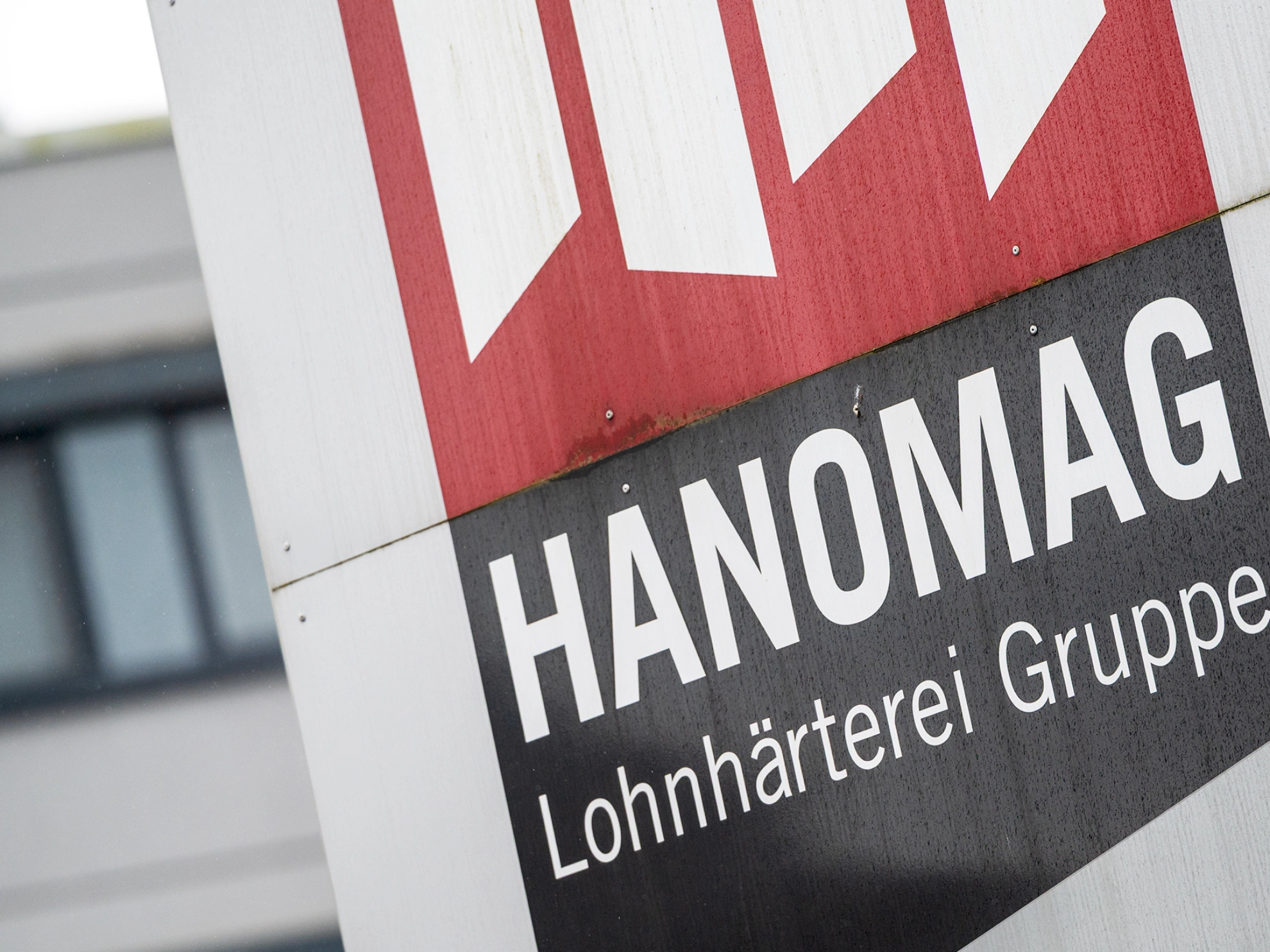 Hanomag Firmenschild