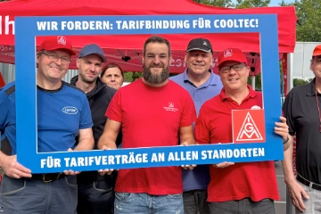 Vierstündiger Warnstreik bei Cooltec
