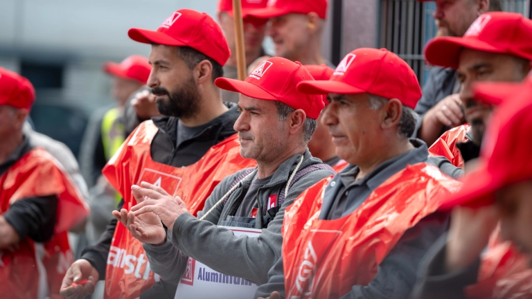 Warnstreik Hanomag